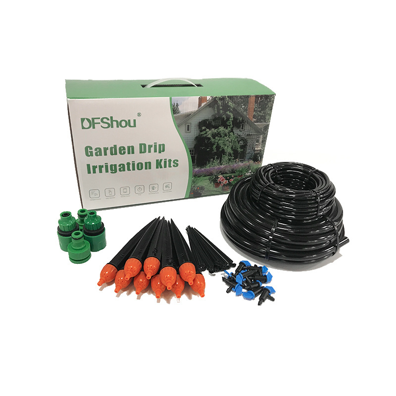 Simple Assembly Plant Watering Device Garden Kits Micro Automatic Drip Irrigation System Garden Kit Adjustable