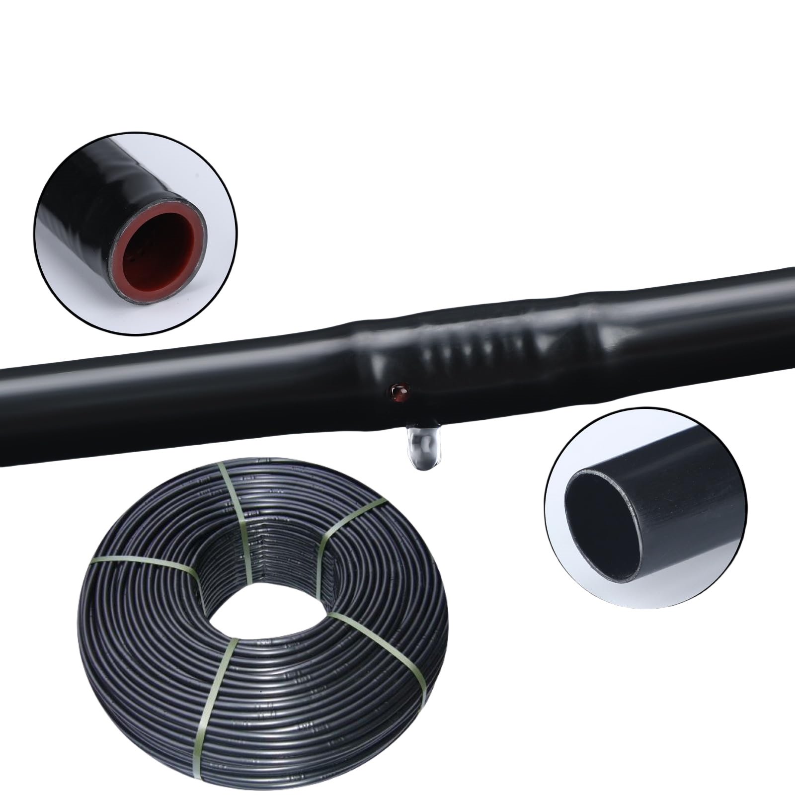 Agriculture Drip Irrigation System Polyethylene Dripline 16Mm Inline Round Drip Irrigation Pipe Price For Irrigation Of Crops