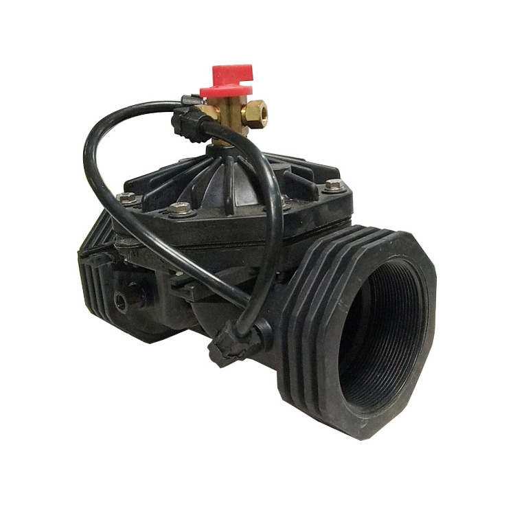 Wholesale China Import 3 Inch Electric Hydraulic Plastic Irrigation Solenoid Valves 3 Way For Garden Drip