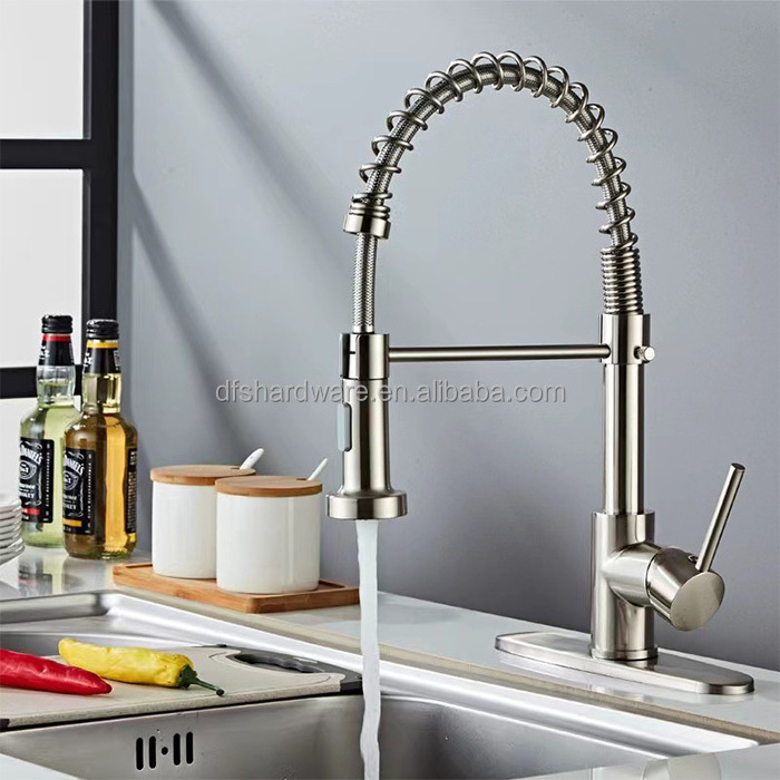 New Hot Selling Black Desk Mounted Kitchen Rotating Faucet Scraper Kitchen Taps Sink Faucet Kitchen Faucet