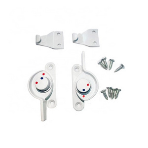 Window hardware accessories Crescent and aluminium window lock and zinc window lock