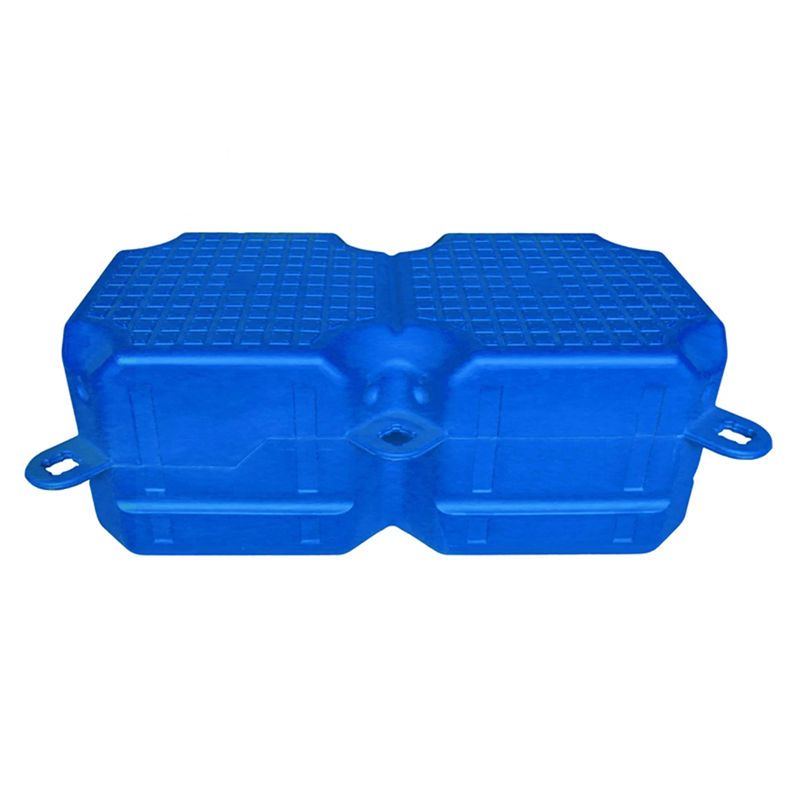 Anti-Skid Hdpe Double Cubes Modular Pontoon Walkway Platform Plastic Floating Bridge