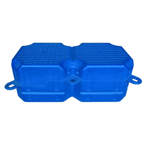 Anti-Skid Hdpe Double Cubes Modular Pontoon Walkway Platform Plastic Floating Bridge