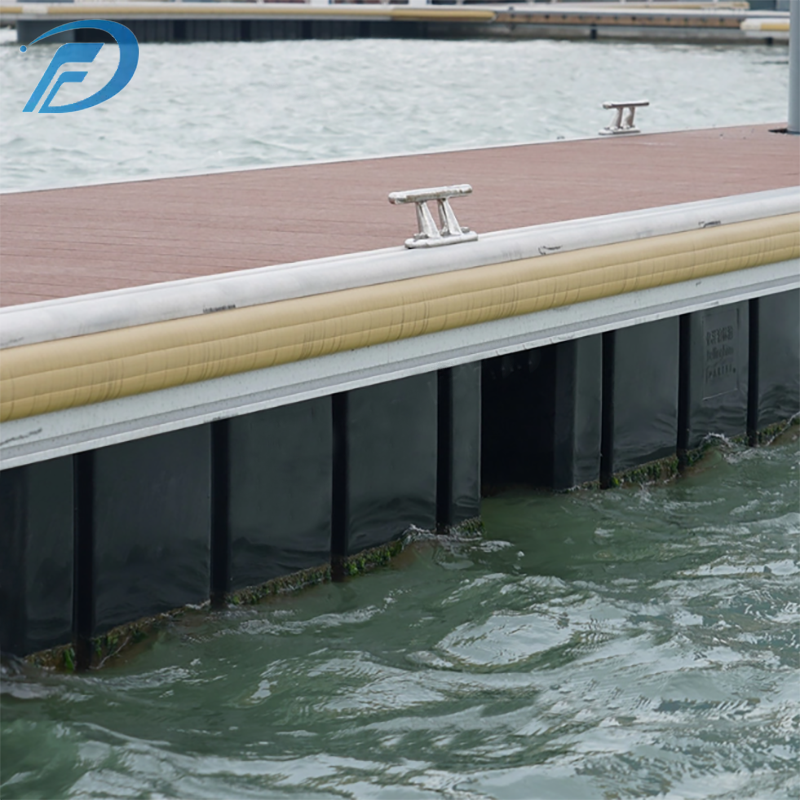 PE floating dock plastic used pontoon floats houseboat boats ships