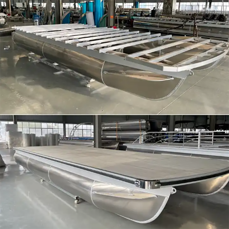 Top Quality Aluminium Floating Pontoon Tubes For Sale Salvage Pontoons For Pontoon Boat