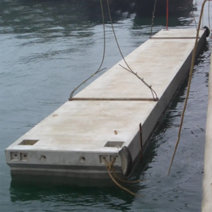 Custom Design Heavy Duty Concrete Pontoon Dock Strong Concrete Modular Block