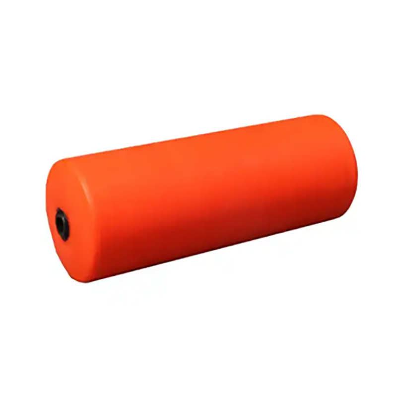 Lldpe Rotational Molded Floating Pollution Barrier Floats Filled Foam Tubular Buoy Plastic Floating Barrier