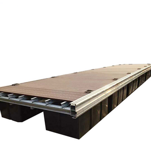 Custom Marine Jetty Aluminum Frame Pontoon Floating Dock Platform Bridge Supplier