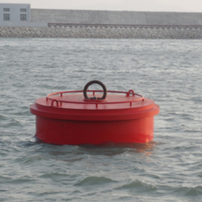 OEM Steel structure Mooring Floating Marine Buoys UV resistant offshore vessel mooring buoy