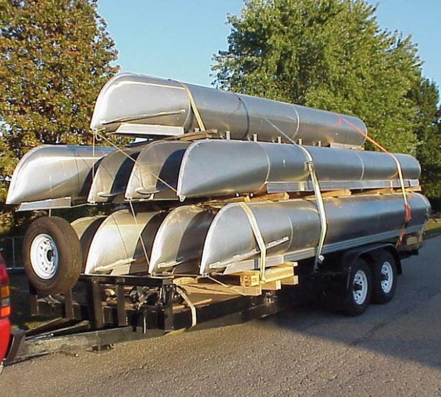 15ft-43ft Pontoon Log Boat Accessories Manufacturer Replacement Pontoons for Pontoon Boats