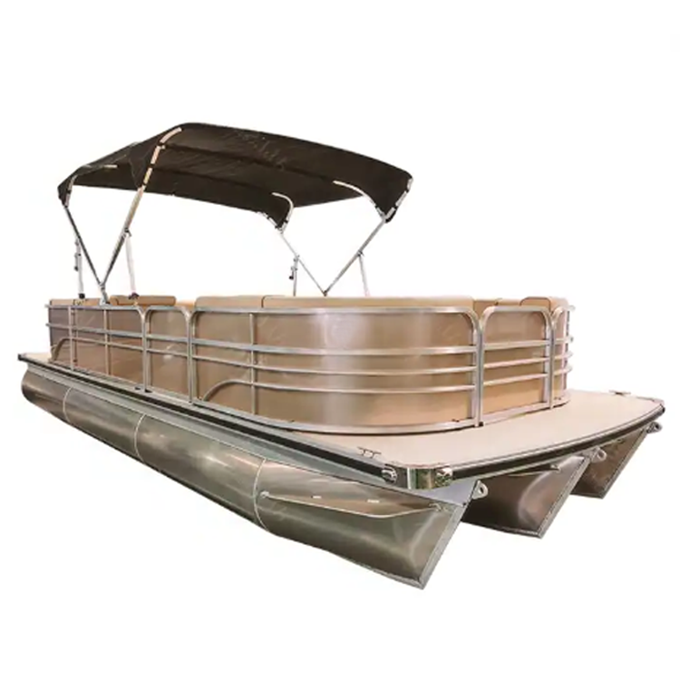 Diy Build Boat Aluminum Pontoons Float Tube For Pontoon Boat With Flooring Corss Channel