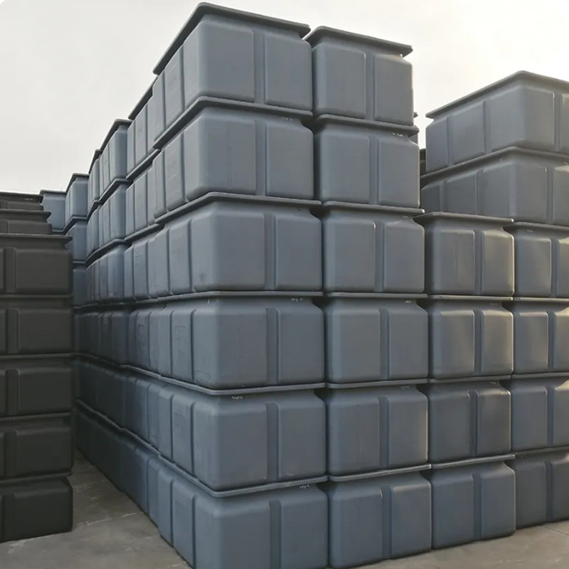 Factory Supply LLDPE Pontoon Floaters EPS Foam Filled Floating Box Used on Marina Dock Good Sale