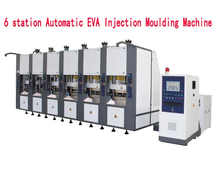 Automatic Single Color Shoe Sole Making EVA Foam Injection Moulding Molding Machine