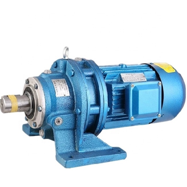 hot cycloidal BWD4 series foot mounted reducer horizontal gear motor with good price