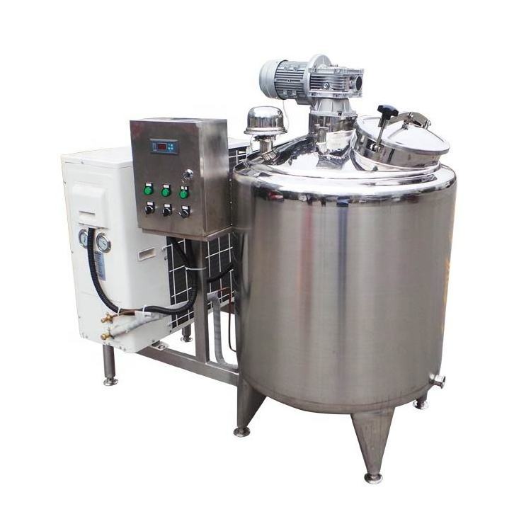 200L 500L Stainless Steel Jacketed Heating Emulsifying  Chemical Liquid Mixing Tank With Agitator High Emulsifier Mixer Tank