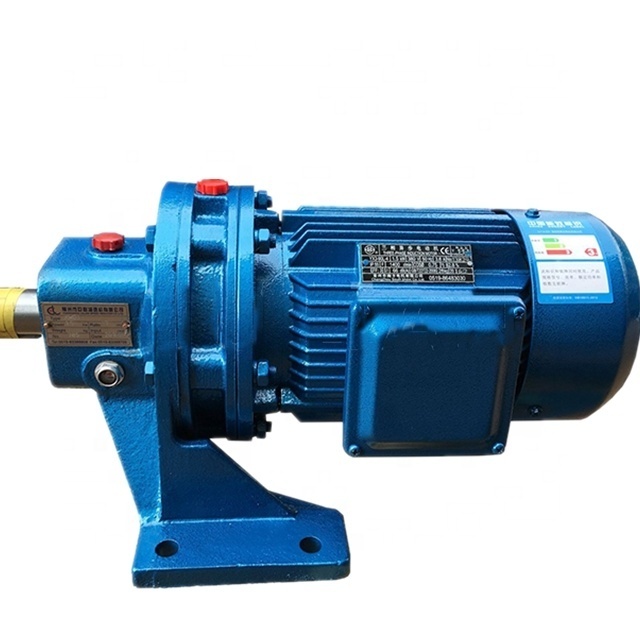 hot cycloidal BWD4 series foot mounted reducer horizontal gear motor with good price