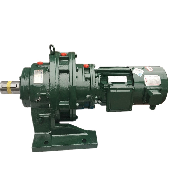 Cycloid gear reducer vertical horizontal gearbox 380V three phase motor conveyor belt reducer motor