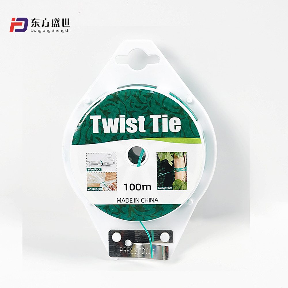 twist tie garden coated twist ties wire 50m set plastic twist tie garden wire with cutter