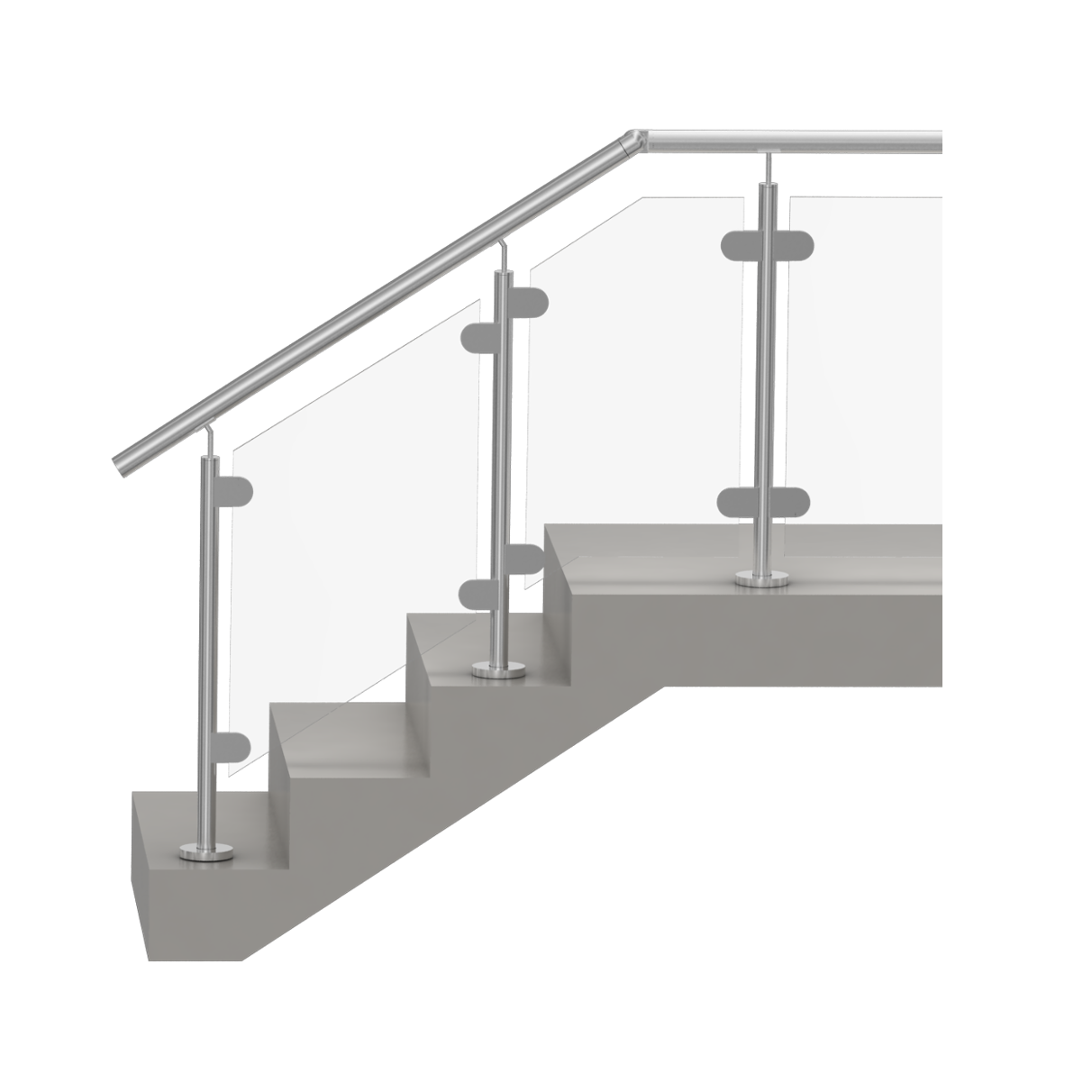 DF Top-ranked stainless steel hardware  316 304 railing mastet   spider fitting 4 arms for curtain wall system door handle