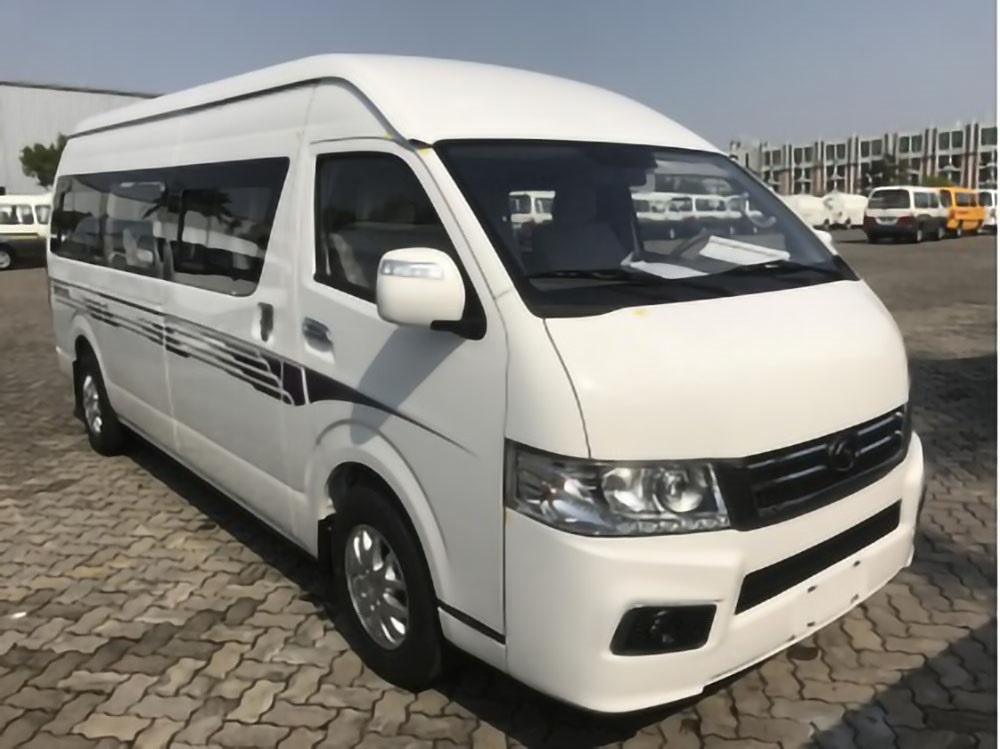 2021 luxurious 6m 18 seater diesel euro 4 front door minibus 5MT  left hand drive mini auto van buses for africa