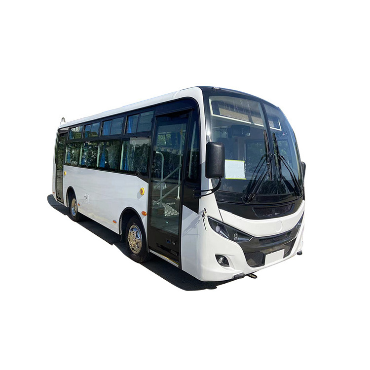 Hot Selling 7.3m 26+1 Seats Diesel Powered Passenger Bus with 2 Passenger Doors on Sale