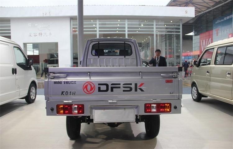 Price list dfsk k01h dongfeng gas 2.3m mini flatbed transport cargo box camionetas truck