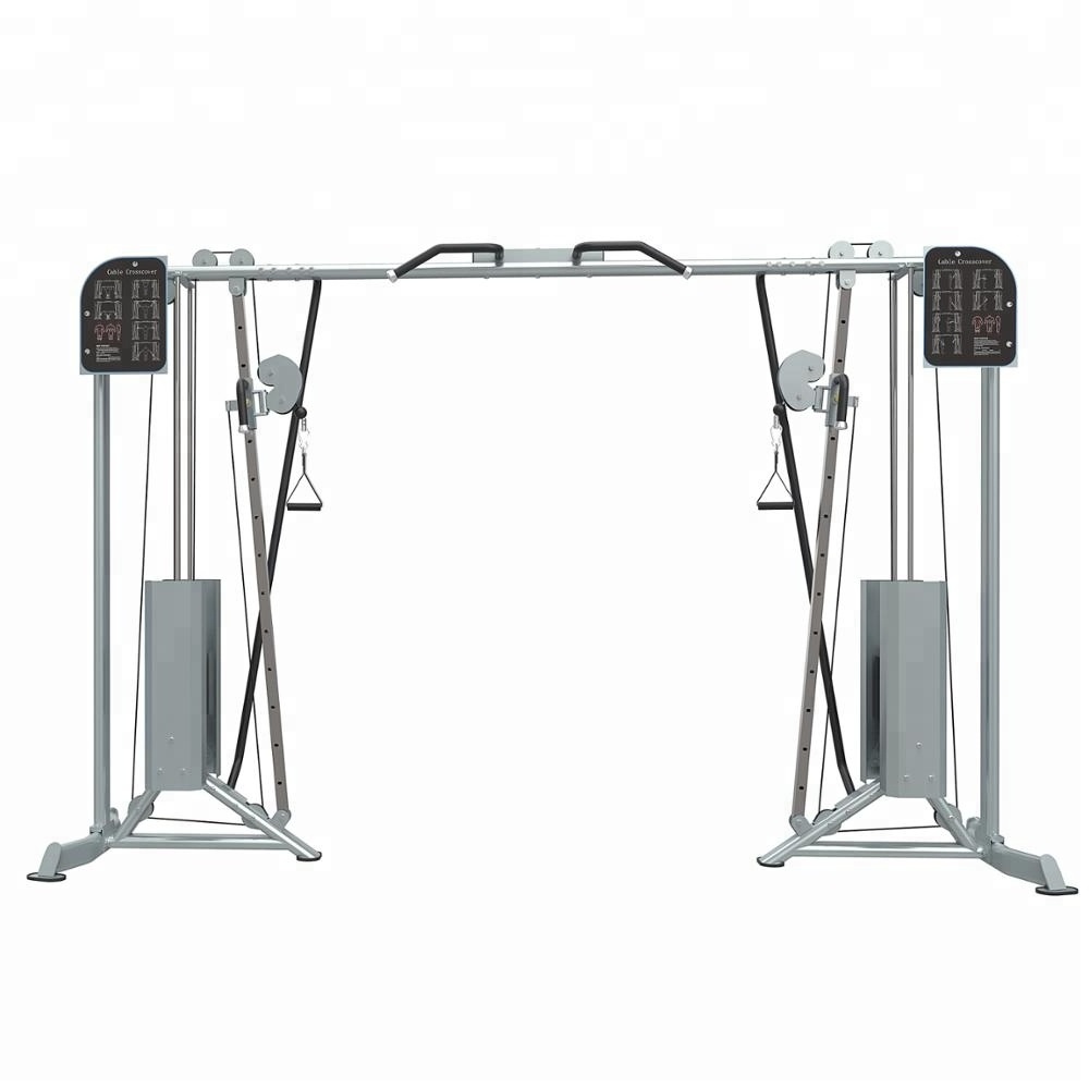 Wholesale commercial gym use cable crossover fitness room multi-functional adjustable cable crossover machine