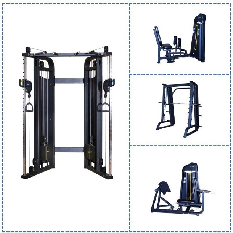 2021 Dumbbell Rack gym gear double layer dumbell set   DFT-649 factory supply good quality for Europe