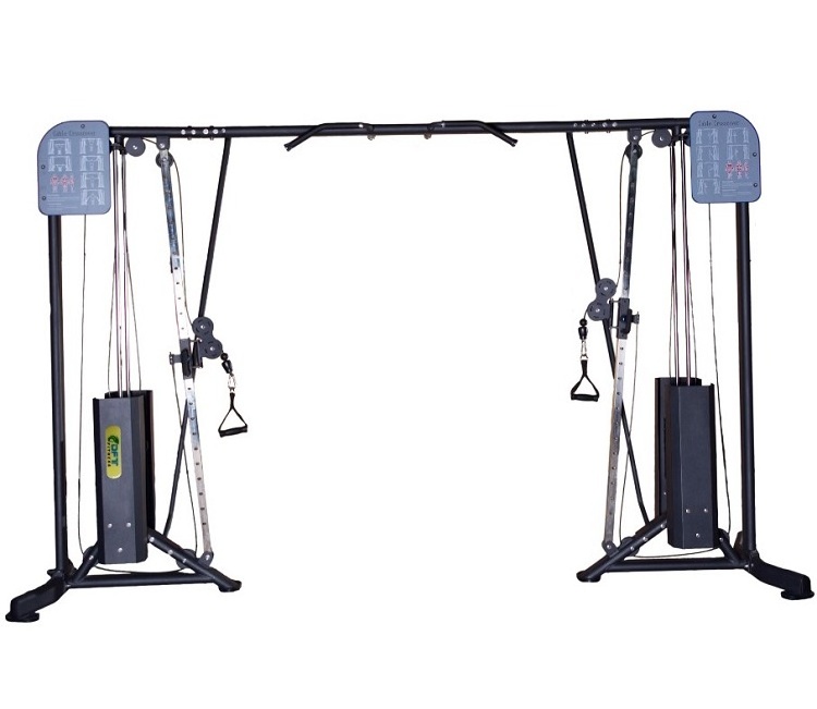 Wholesale commercial gym use cable crossover fitness room multi-functional adjustable cable crossover machine