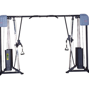 Wholesale commercial gym use cable crossover fitness room multi-functional adjustable cable crossover machine