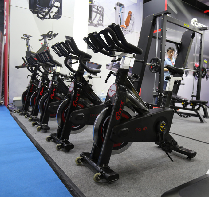 DFT spinning bikes for commercial use high quality factory professional spinning bike for fitness gym machine