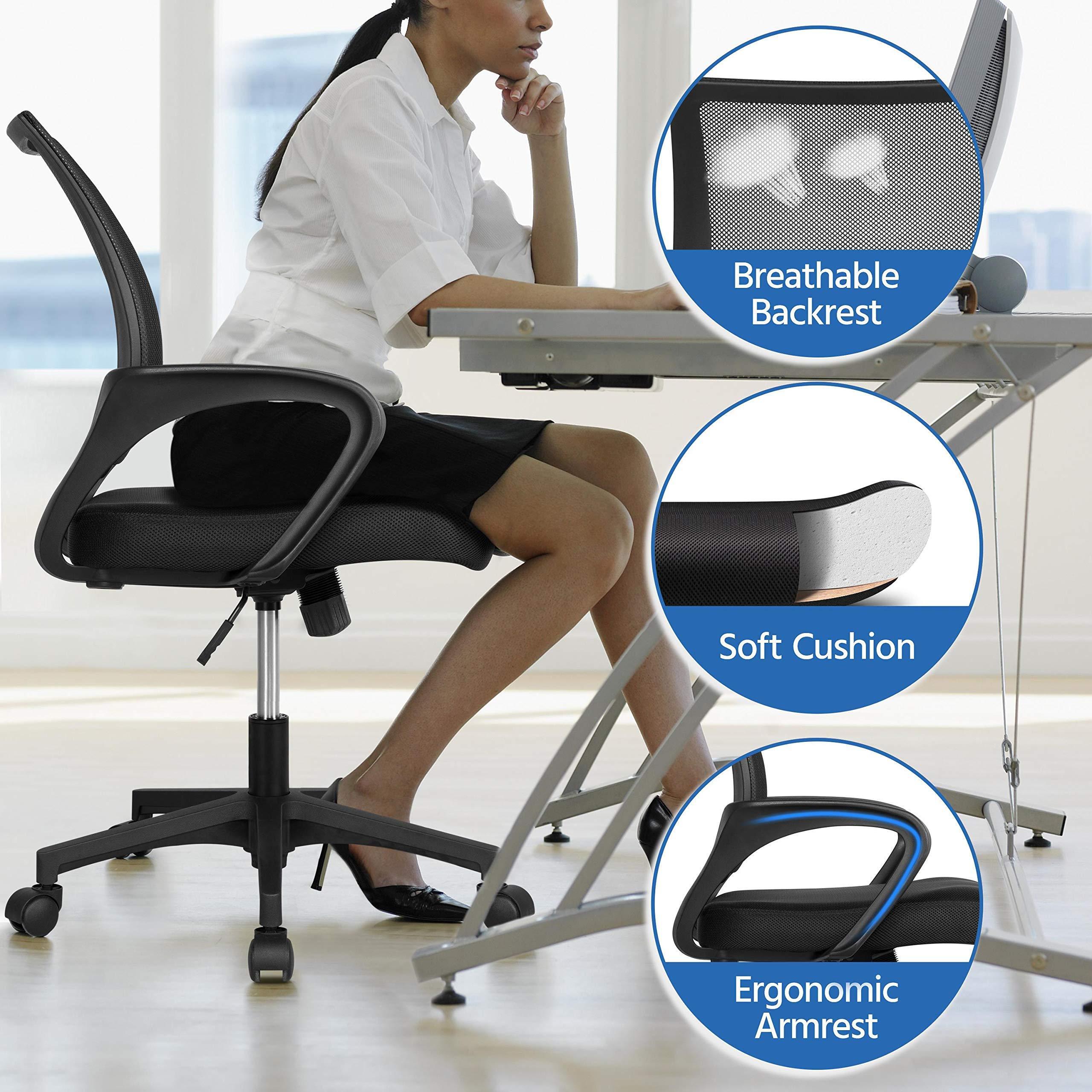 China Wholesale Computer Mesh Office Boss Chair China Factory Modern Ergonomics Adjustable Home Office Chair With Wheel