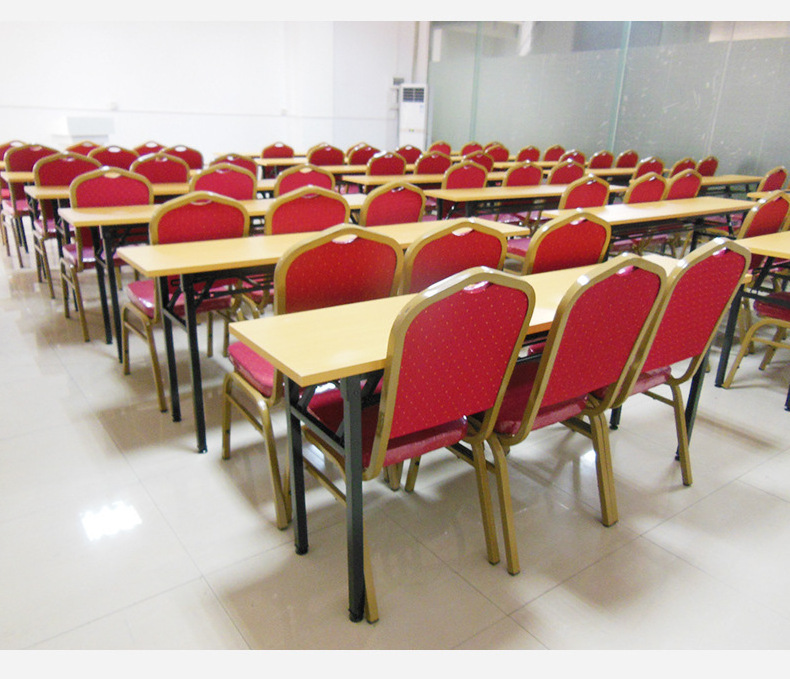 Classic Red Church Chair For Events Hotel Furniture Table And Chair Set For Decor And Weddings