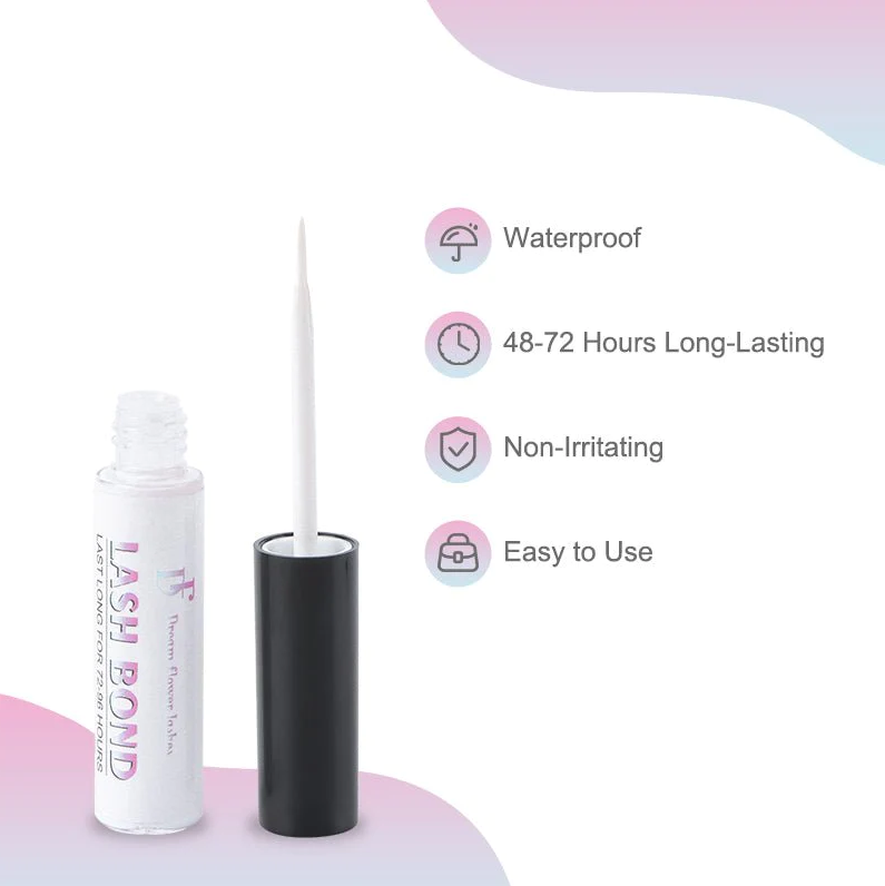 Diy Eyelash Grafting Glue Lasting 10 Days Lash Bond Water Proof Diy Lash Bond Seal Glue Strong Hold Diy Eyelash Glue