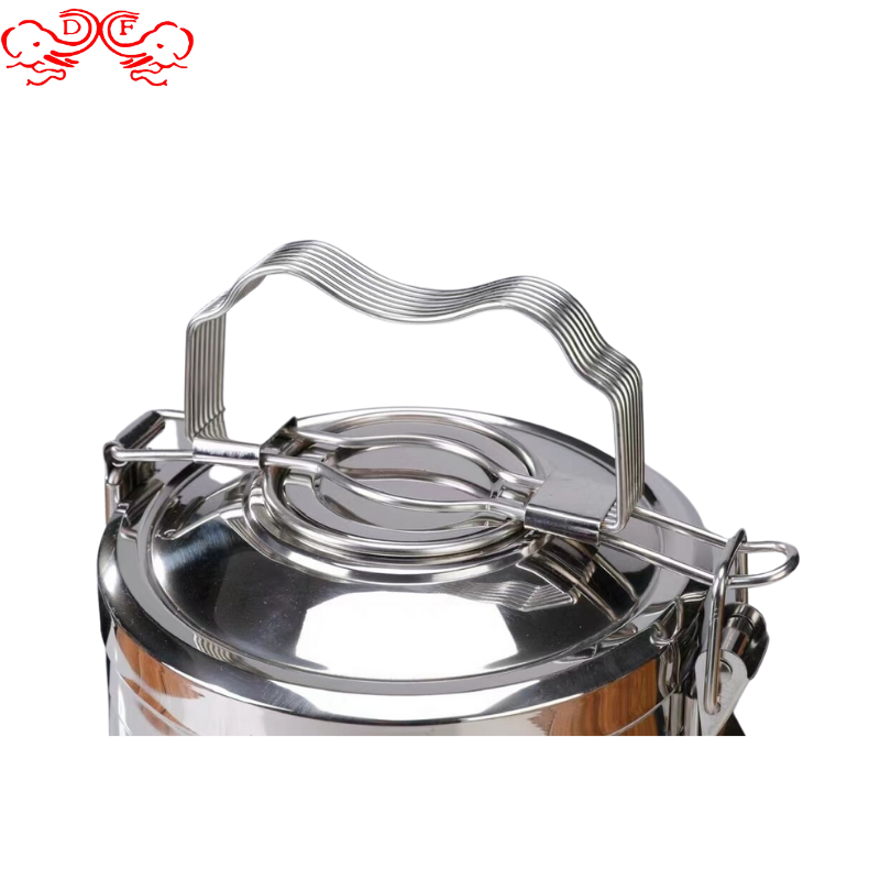 DF trading house  high quality stainless steel tiffin 304 double wall lunch box thermal food storage container food carrier