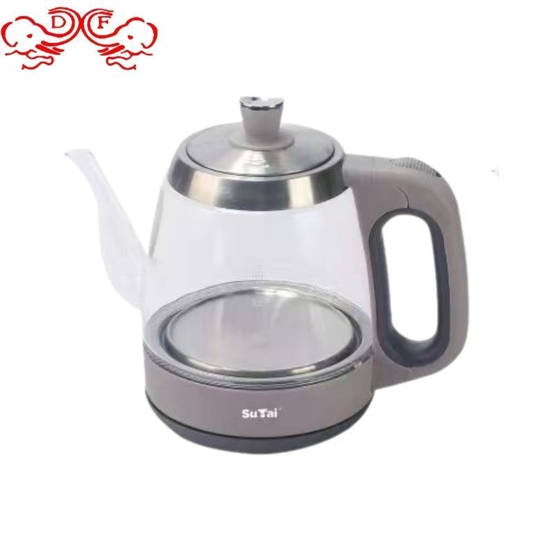 Design Kitchen Appliances Glass Electric Kettle Pour Over Stainless Coffee Kettle Gooseneck Electric Glass DF Trading House New