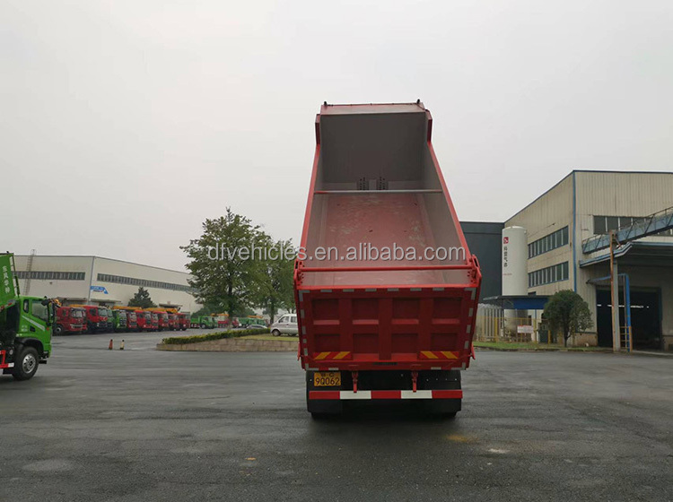 Brand new dongfeng LHD 6 cylinders 385hp diesel 21cbm 31 ton 12-wheeler 8x4 heavy duty dump trucks