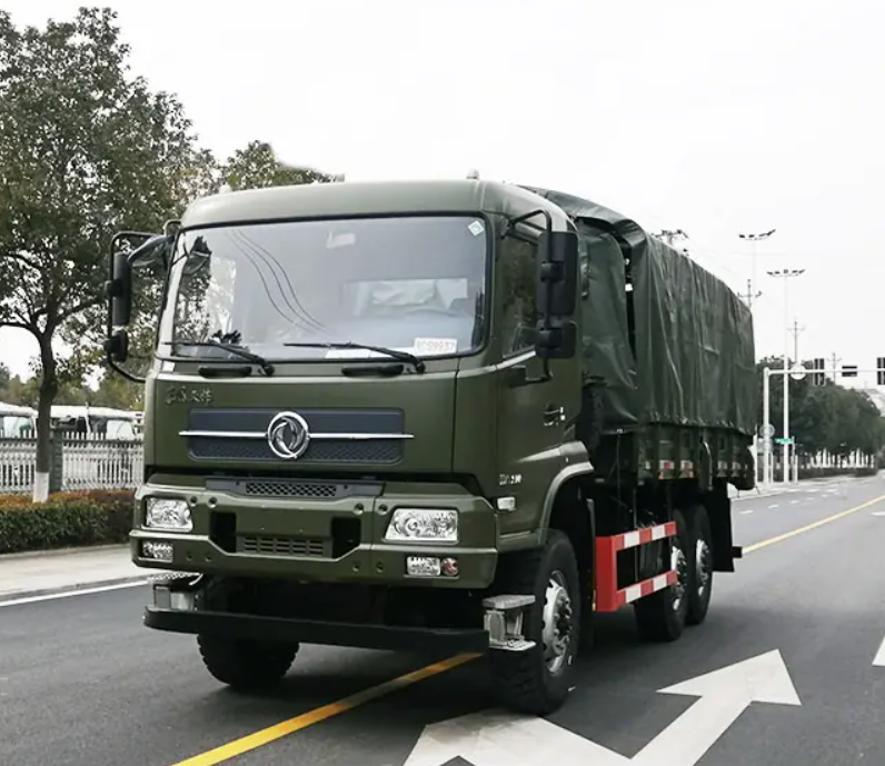 Dongfeng 6*6 Off Road 6WD Cummins Engine High power Euro-5 Hardcore Style Quality Transport Truck With Tent And Detachable Seats