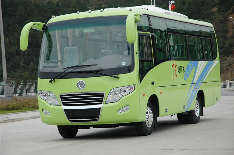 High quality 7480x2360x2950mm overall dimension seat capacity 30+1 diesel euro 3 medium city coach bus