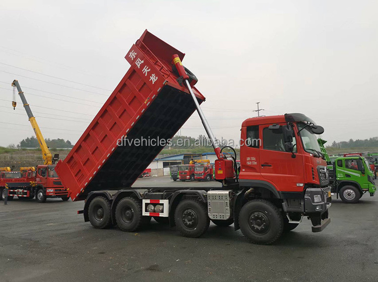 Brand new dongfeng LHD 6 cylinders 385hp diesel 21cbm 31 ton 12-wheeler 8x4 heavy duty dump trucks