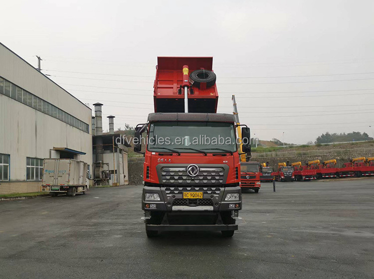 Brand new dongfeng LHD 6 cylinders 385hp diesel 21cbm 31 ton 12-wheeler 8x4 heavy duty dump trucks