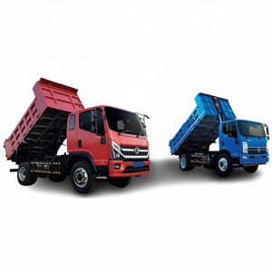 Hot sale 2024 diesel 6T RHD  Euro 2 flat dump truck  semi truck mini dump truck