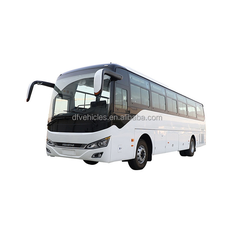 2023 Airport shuttle bus diesel cummins engine 45-60 seater double Axle coach bus on sale