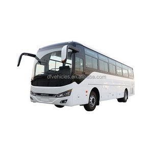 2023 Airport shuttle bus diesel cummins engine 45-60 seater double Axle coach bus on sale