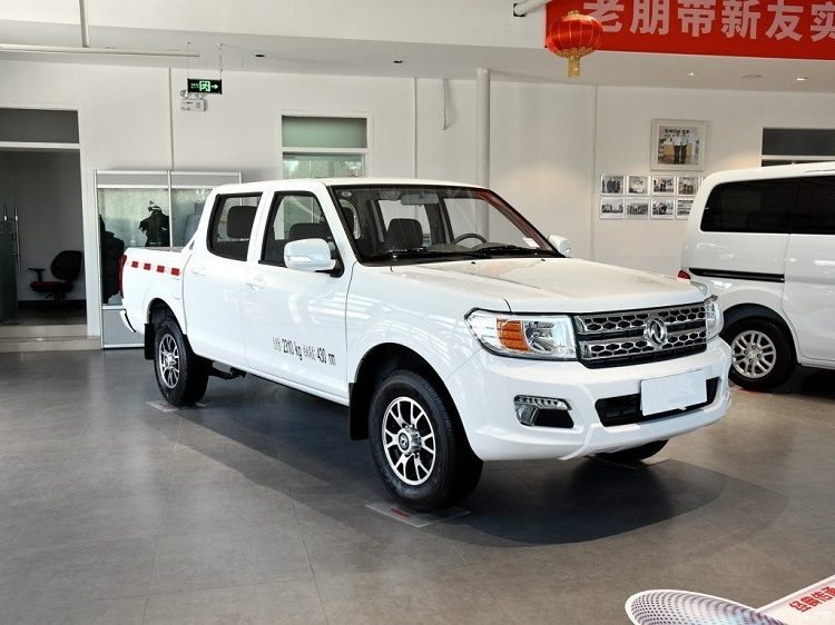 Golden Supplier Dongfeng 4X2 RICH6 350km 3150mm Wheelbase LHD Light Double Cab Diesel Gasoline Pickup Truck