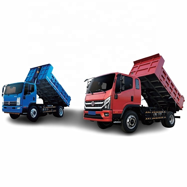 Hot sale 2024 diesel 6T RHD  Euro 2 flat dump truck  semi truck mini dump truck