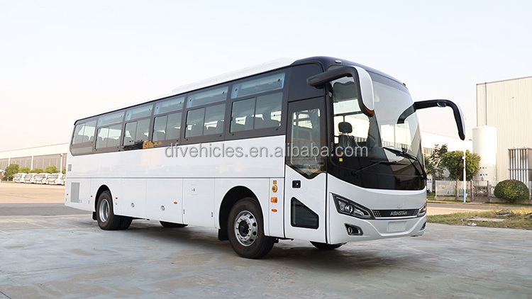 2023 Airport shuttle bus diesel cummins engine 45-60 seater double Axle coach bus on sale