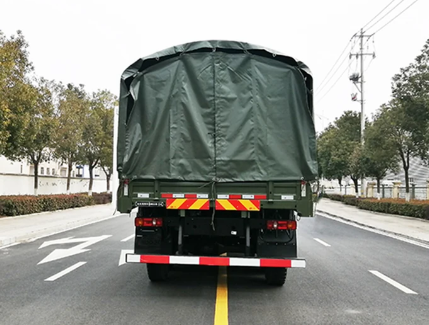 Chinese Brand 6*6 Off Road 6WD Cummins Engine Euro-5 Hardcore Style Quality Transport Truck With Tent And Detachable Seats