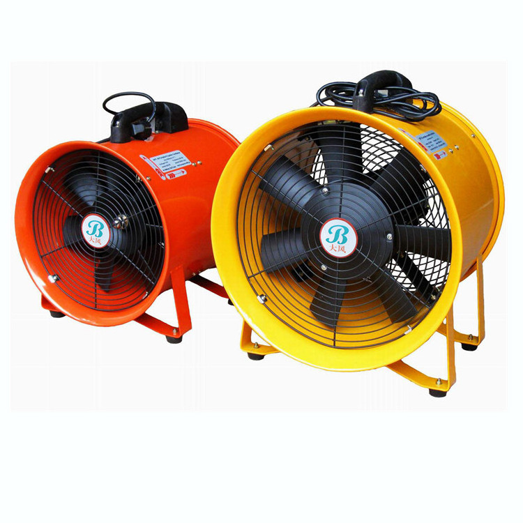 8'' ~24'' Super Speed Portable Ventilation Fans Duct Fan Axial Flow Fan AC Aluminum Push/ Press Button European Plug 50hz