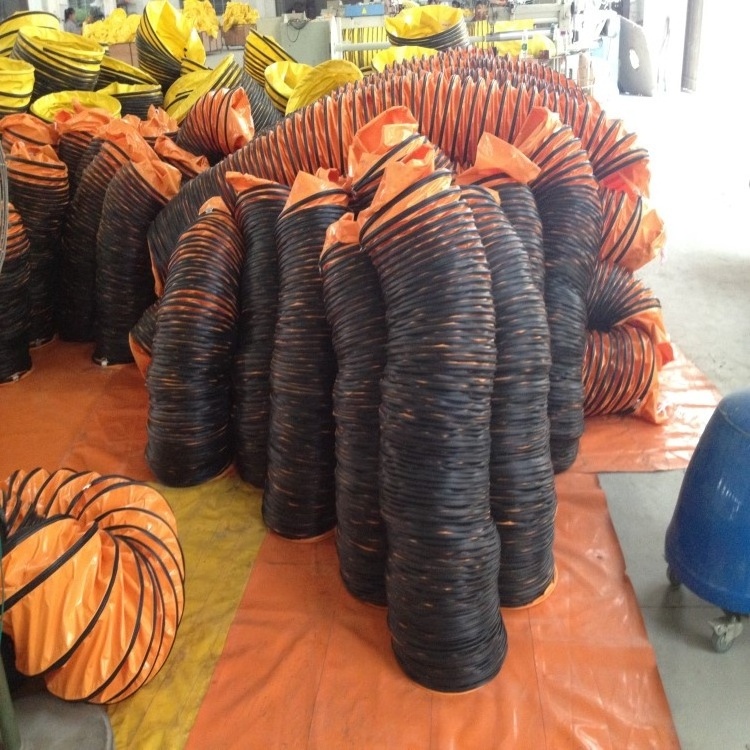 Flexible Duct 8 inches 16 inches Flex Duct All Size Non-insulated PVC Ducting Hose